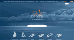 Desktop Screenshot of it.eyb-boats.com